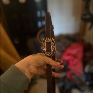 New fancy buckle one ear headstall